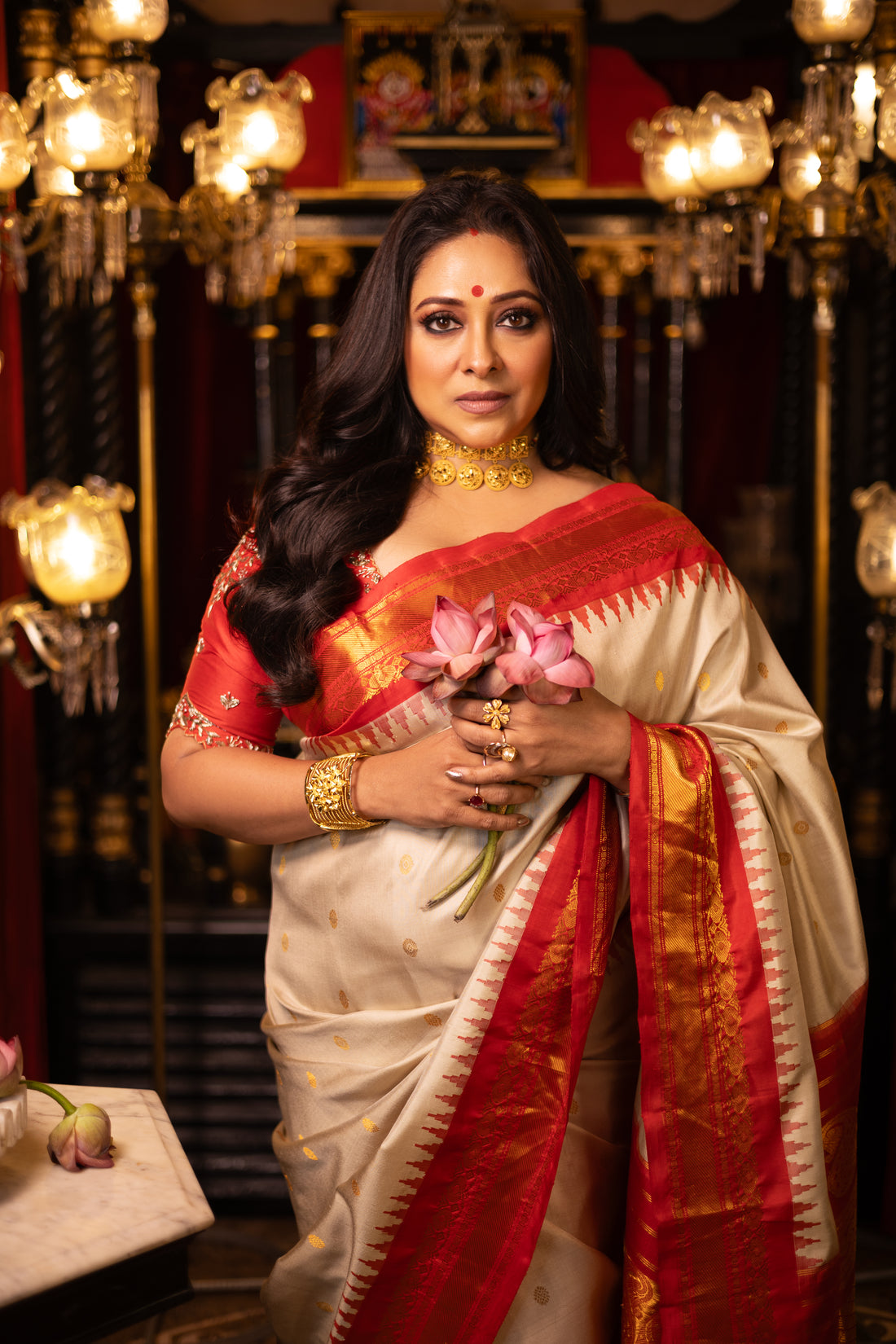 The Timeless Elegance: Ivory Regal Silk for Grand Occasions