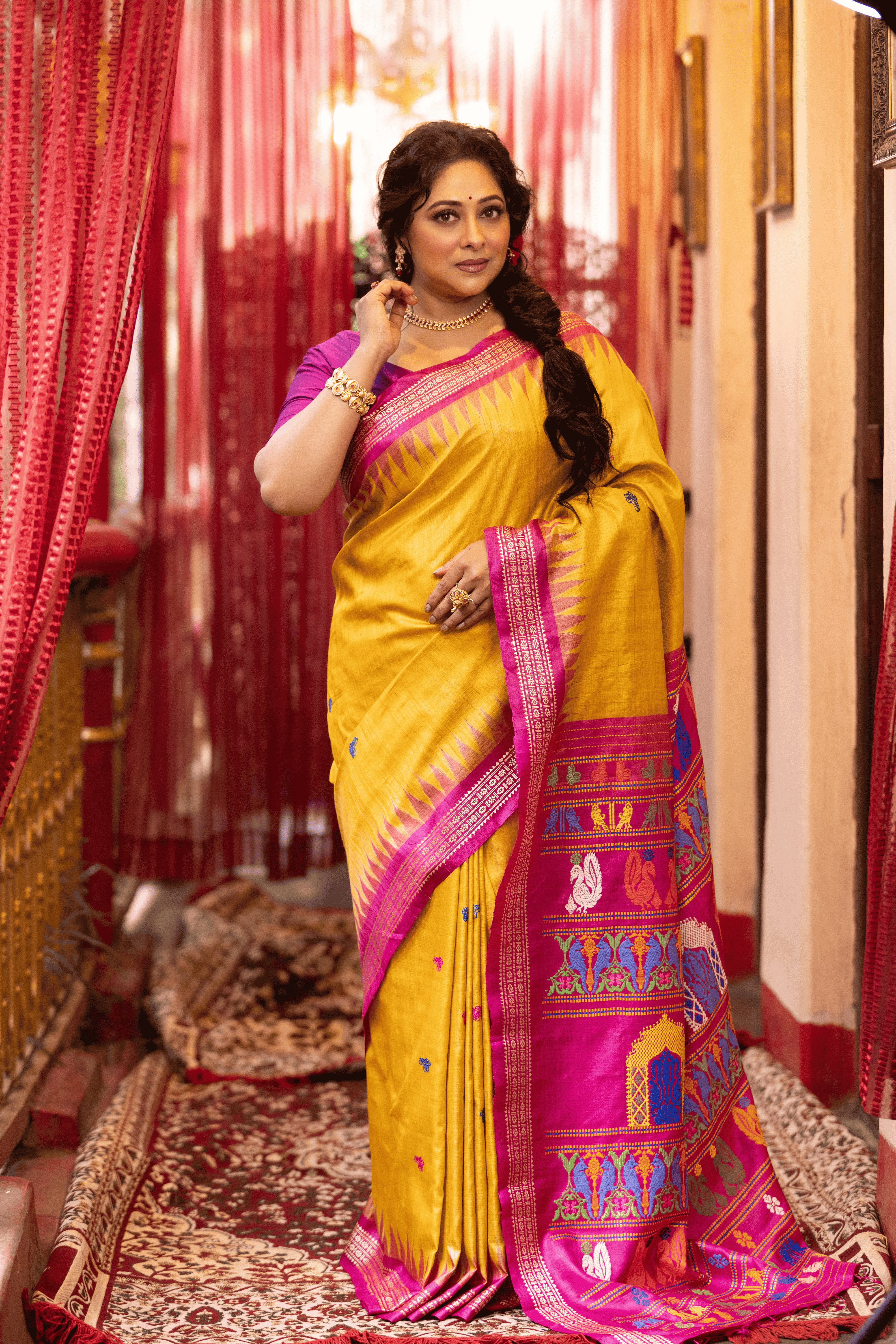 The Golden Sunshine Silk: A Weave of Tradition and Purity