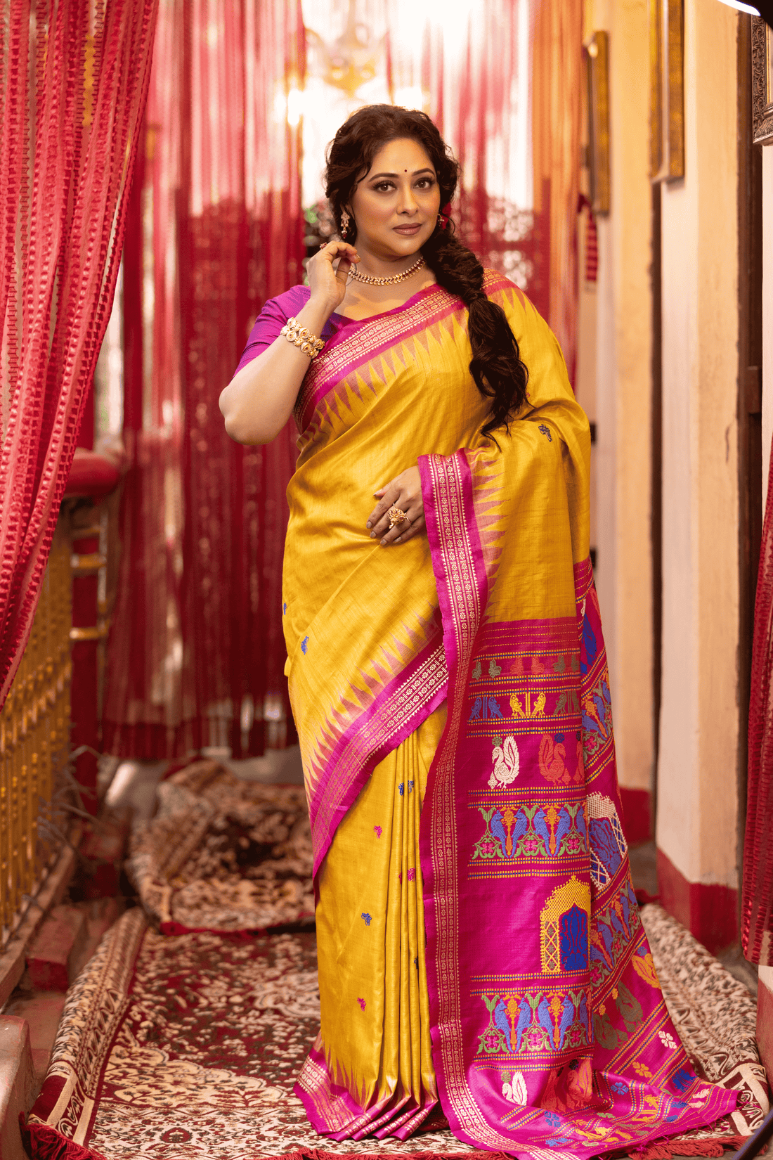 The Golden Sunshine Silk: A Weave of Tradition and Purity