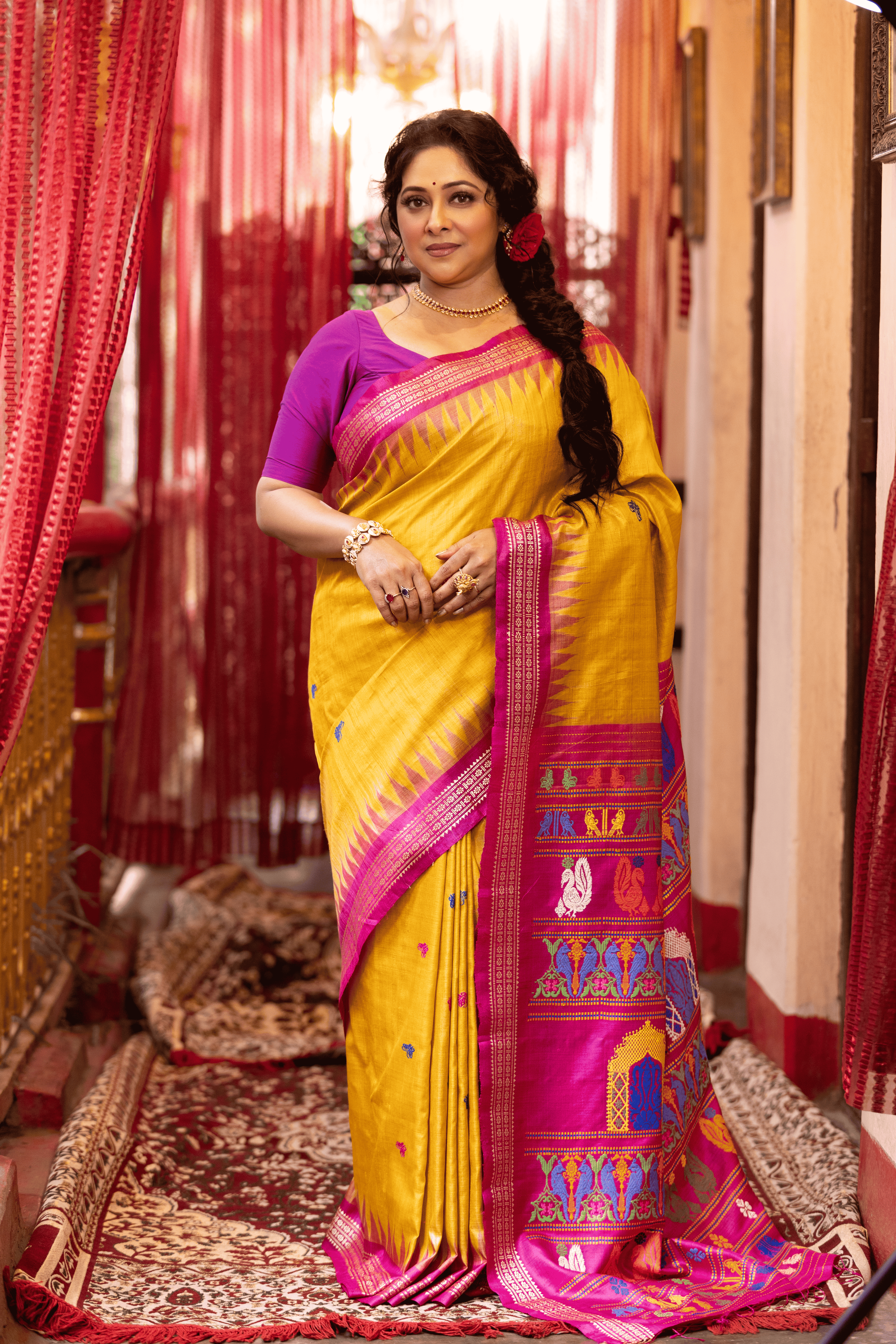 The Golden Sunshine Silk: A Weave of Tradition and Purity