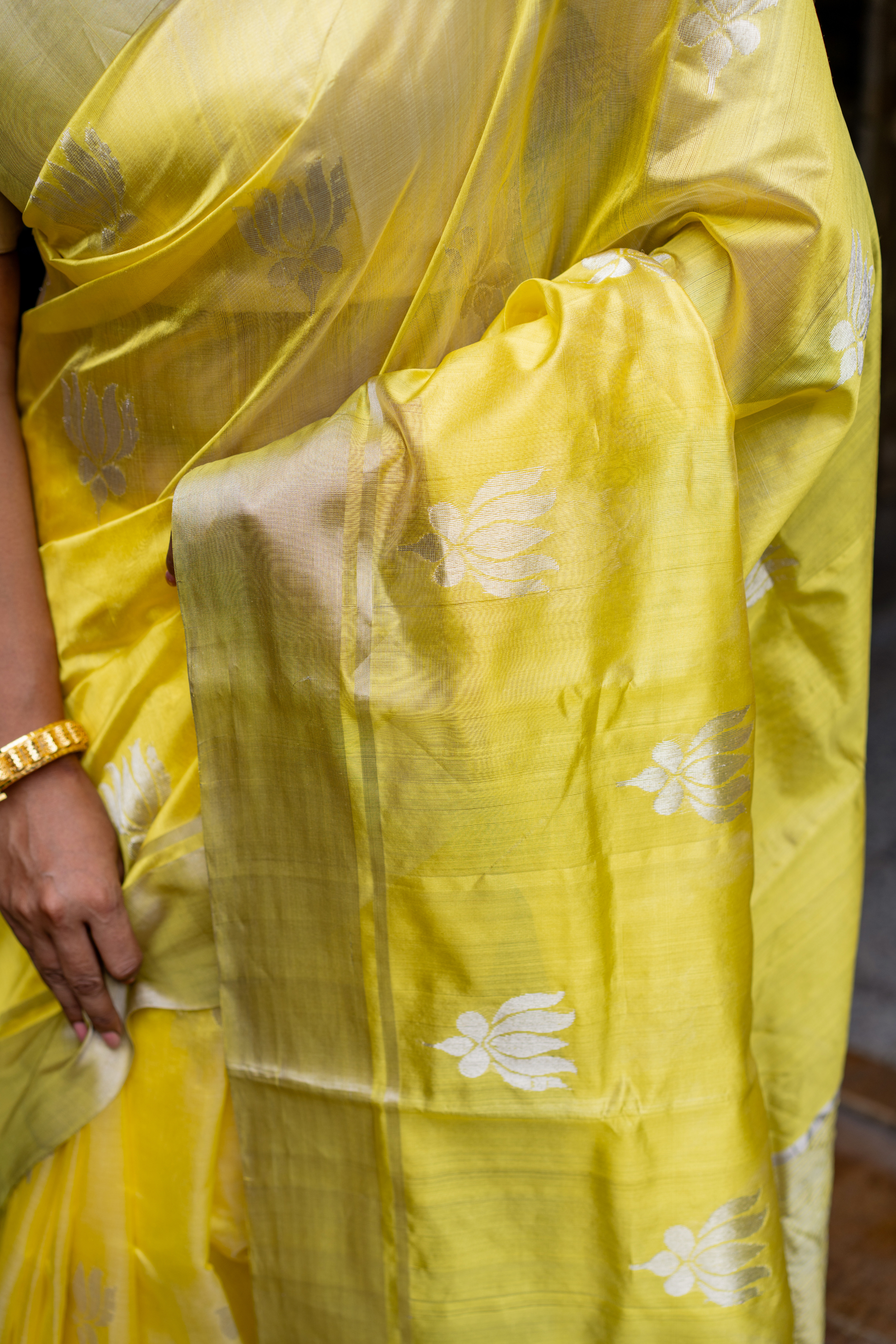 Canary Lotus: A Ray of Sunshine in Sheer Silk