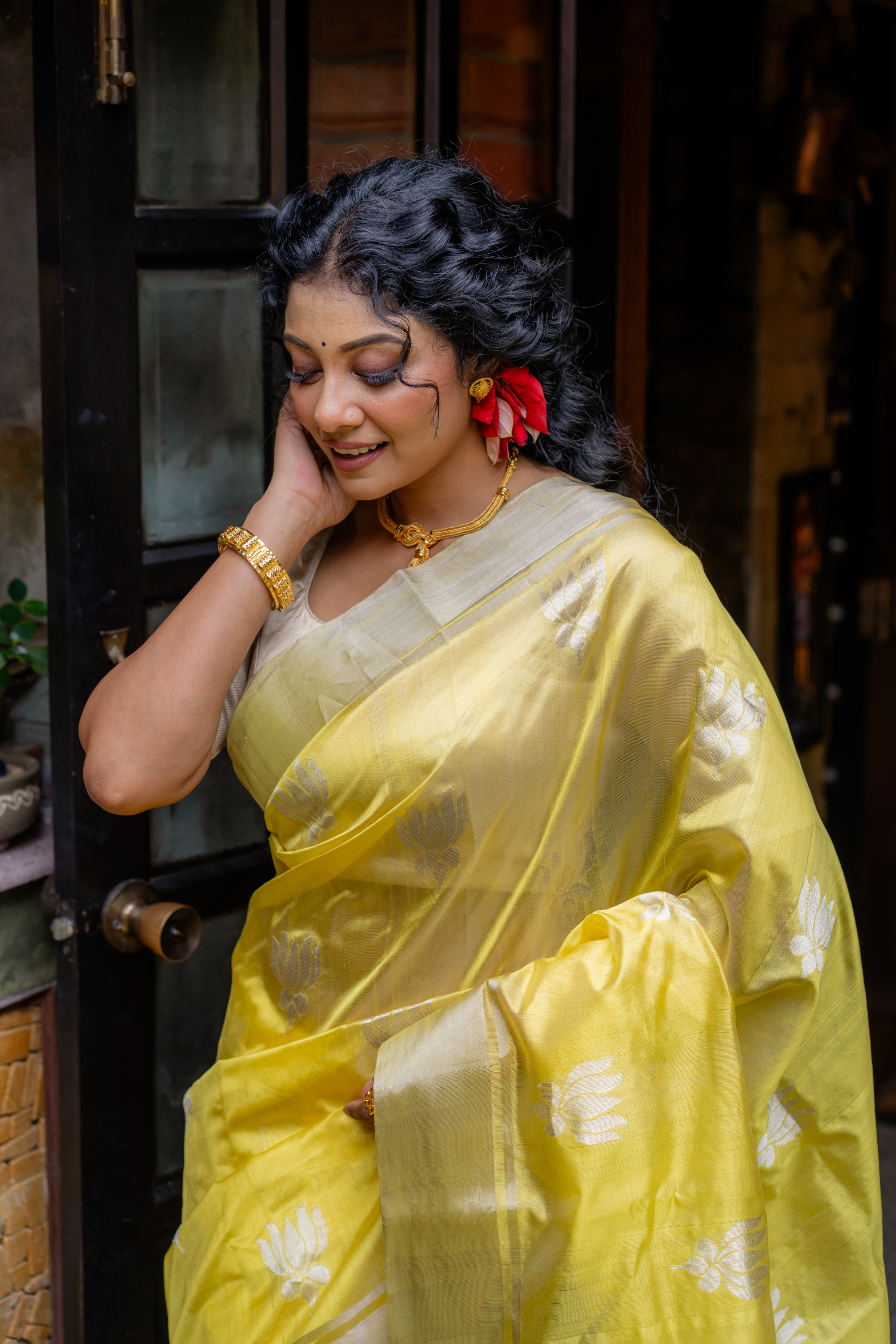 Canary Lotus: A Ray of Sunshine in Sheer Silk