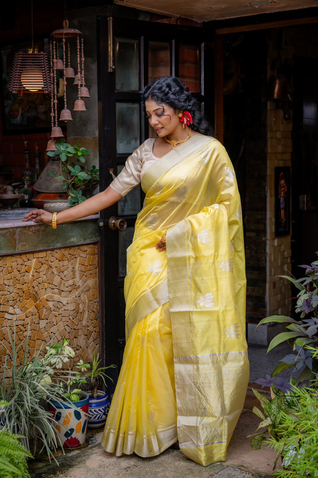 Canary Lotus: A Ray of Sunshine in Sheer Silk