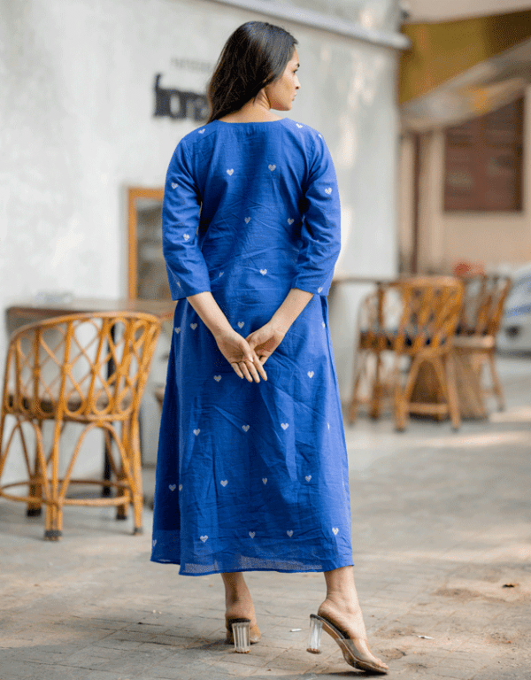 Handwoven Cotton Jamdani Dress