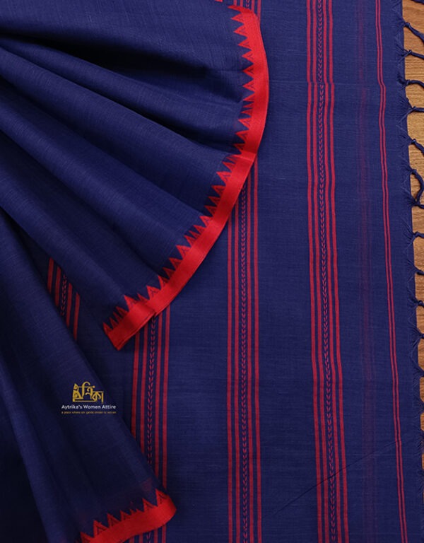 Handwoven Begumpuri cotton (Blue)