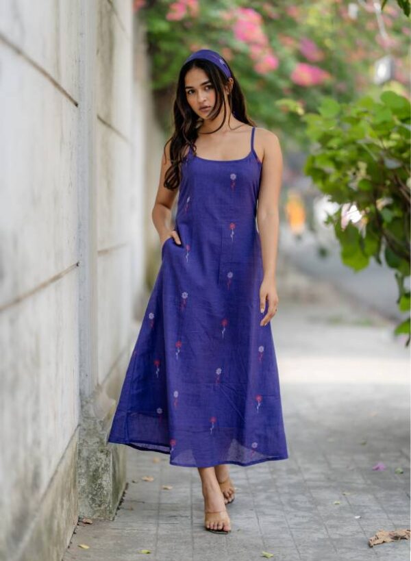 Handwoven Cotton Jamdani Dress