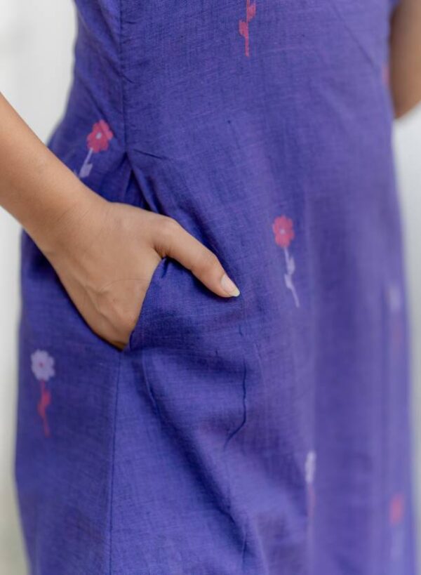 Handwoven Cotton Jamdani Dress